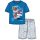 Eroi în pijama pijamale scurte pentru copii 122/128 cm