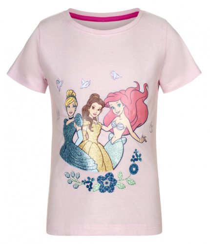 Prințesele Disney tricou scurt pentru copii, top 122/128 cm