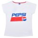 Pepsi White tricou scurt pentru femei, bluză XS
