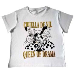   Disney 101 Dalmațieni Tricou scurt pentru femei Cruella, mărimea M