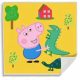 Purcelușa Peppa Prosop De Mână Magic Dino, Prosop De Față, 30x30cm