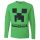 Minecraft tricou pentru copii cu mânecă lungă, top 10 ani
