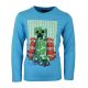 Minecraft tricou cu mânecă lungă pentru copii care strălucește în întuneric, 10 ani