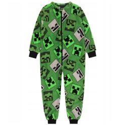 Minecraft pijama lungă pentru copii, overall 5/6 ani