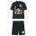 Dragon Ball Saiyan Black pijamale scurte pentru copii 8 ani / 128 cm