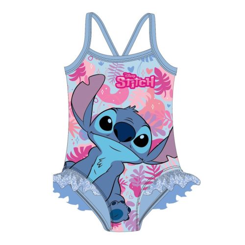 Disney Lilo și Stitch Bliss Blue costum de baie pentru copii, înotător 7/8 ani