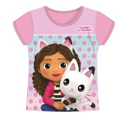   Gabby's Dollhouse Pandy Light Pink  Pandy Light Pink tricou scurt pentru copii, top 5 ani