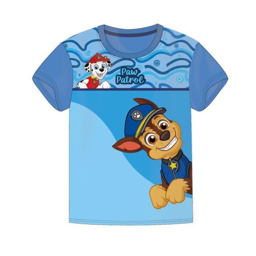 Patrula Cățelușilor Smile Blue tricou scurt pentru copii, top 2 ani