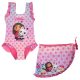Gabby's Dollhouse Pandy set costum de baie și sarong pentru copii 3 - 4 ani / 98 - 104 cm