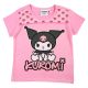 Hello Kitty Kuromi Pink tricou scurt pentru copii, de sus 8 ani