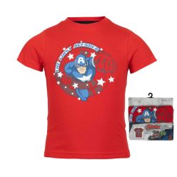Avengers Captain tricou scurt pentru copii, top 110/116 cm