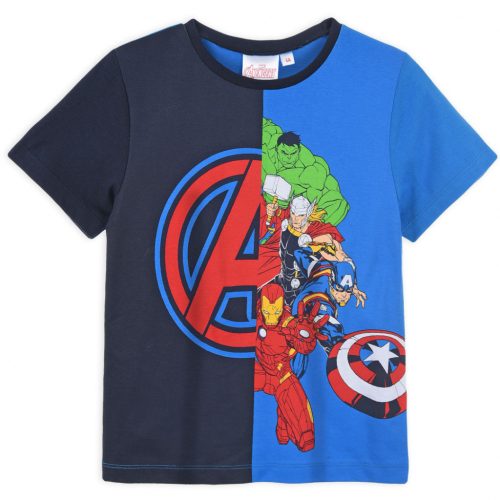Avengers Team Blue tricou scurt pentru copii, top 4 ani / 104 cm