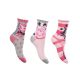 Purcelușa Peppa Sparkle Steps Grey șosete pentru copii 31/34