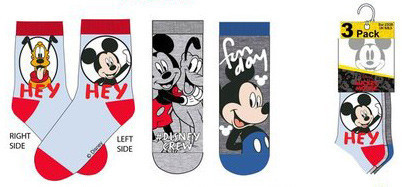 Disney Mickey  șosete pentru copii 27/30