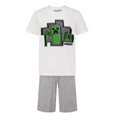 Minecraft pijamale scurte pentru copii 8 ani