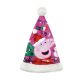 Purcelușa Peppa căciulă de Moș Crăciun 37 cm