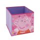 Purcelușa Peppa cutie de depozitare jucării 31×31×31 cm