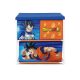 Dragon Ball raft de depozitare pentru jucării cu 3 compartimente 53x30x60 cm
