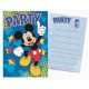 Disney Mickey  Invitație de petrecere