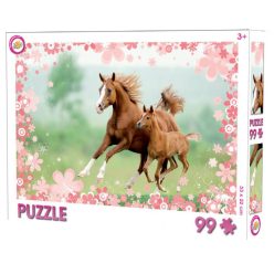 Cal puzzle de 99 piese