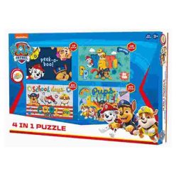 Patrula Cățelușilor Puzzle 4 în 1