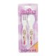 Animale Cutiez set de tacâmuri din plastic - 2 piese