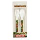 Dinozaur Roar set de tacâmuri din plastic - 2 piese