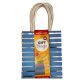 Colorat Striped set pungi de cadou, de hârtie 6 buc.