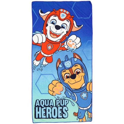 Patrula Cățelușilor Prosop de plajă Aqua 60x120 cm (Fast Dry)