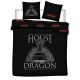Urzeala Tronurilor Casa Dragonului dublu, set lenjerie pat dublu 240×220cm, 63x63 cm Microfibră