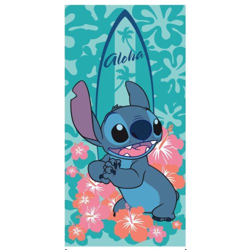 Disney Lilo și Stitch Aloha-Surfer prosop de baie, prosop de plajă 70x140cm (Uscare Rapidă)