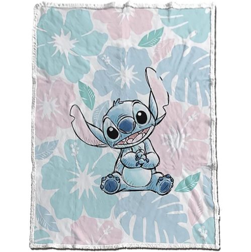 Disney Lilo și Stitch Settle pătură sherpa 130x170cm