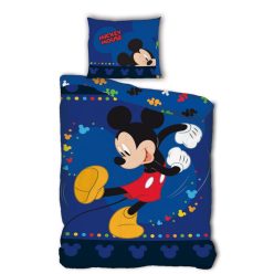   Disney Mickey  Steps set de așternuturi 140×200cm, 63×63 cm microfibră