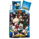 Academia de supereroi Unleashed set de lenjerie de pat 140x200cm, 65x65 cm