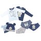 Disney Dumbo tricou + pălărie și bavețică pentru bebeluși set 7 buc 86/92 cm