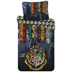 Harry Potter Houses lenjerie de pat 140×200cm, 70×90 cm