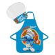 Strumfii Smurfilicious șorț copii set 2 piese