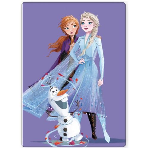 Disney Regatul de gheață Purple pătură din fleece 100x140cm