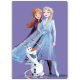 Disney Regatul de gheață Purple pătură din fleece 100x140cm