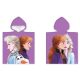Disney Regatul de gheață Purple poncho prosop de plajă 50x100 cm