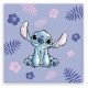 Disney Lilo și Stitch Purple prosop de mână, prosop de față, prosop 30x30cm