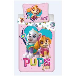   Patrula Cățelușilor Pups Rule set de pat 140x200cm, 70x90 cm