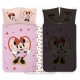 Disney Minnie  Heart lenjerie de pat pentru copii care luminează în întuneric 100x135cm, 40x60cm