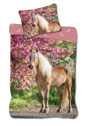 Cal Cherry Blossom lenjerie de pat pentru copii 100×135cm, 40×60cm
