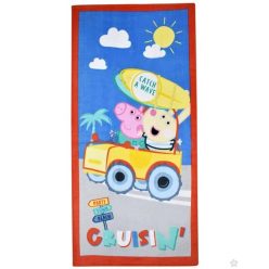   Purcelușa Peppa Catch a Wave prosop de baie, prosop de plajă 70x140cm