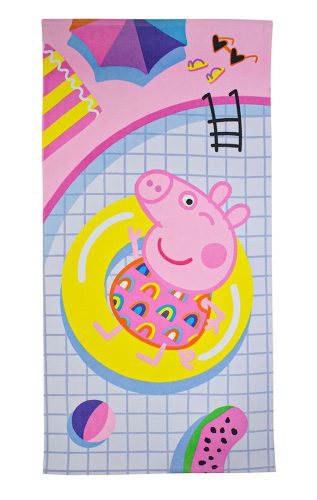 Purcelușa Peppa Summer prosop de baie, prosop de plajă 70x140cm