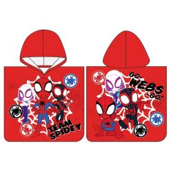 Omul Păianjen Team Spidey poncho prosop de plajă 50x115 cm