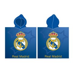   Real Madrid Star poncho prosop de plajă 55x110 cm (Fast Dry)