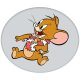 Tom și Jerry pernă de formă, pernă decorativă 35 cm
