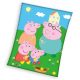 Purcelușa Peppa Picnic pătură polar coral 150x200cm
